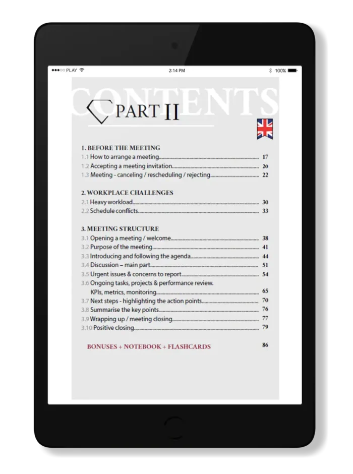 Ebook Business Mettings Language PART 2